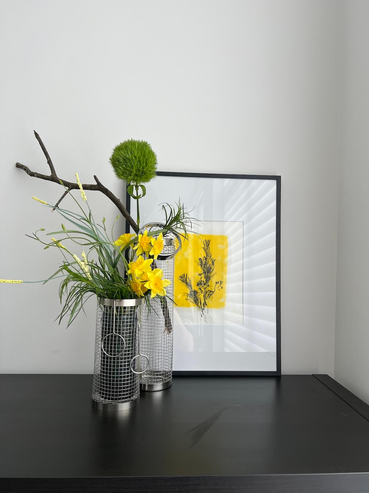 Beautiful Ikebana flower arrangements showcasing the Japanese art of floral design, created during workshops or private events