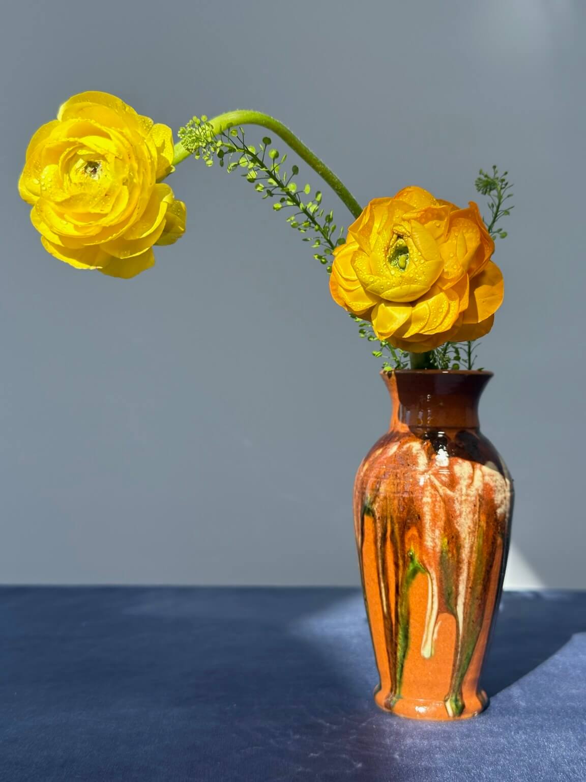 Beautiful Ikebana flower arrangements showcasing the Japanese art of floral design, created during workshops, private events, or in studio.