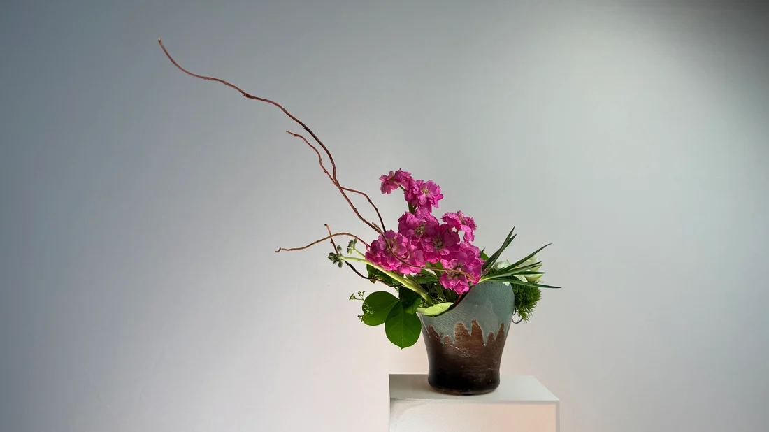 Ikebana Arrangement - Perfectly Imperfect And She Knows It