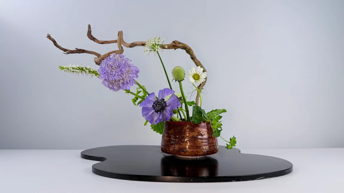 Ikebana Arrangement - Wild Twisted And Absolutely Intentional