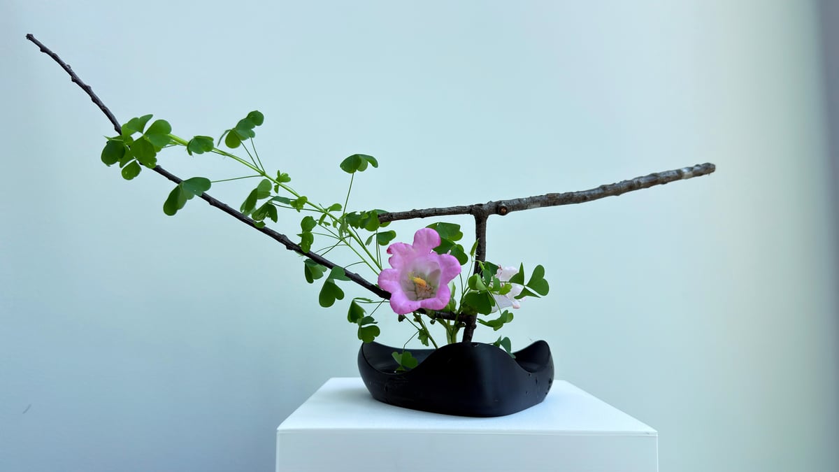 Ikebana Arrangement - Through the Gate
